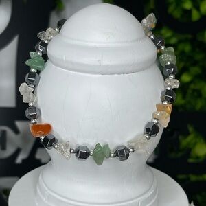 Elegant Multi-Stone Beaded Bracelet
